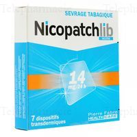 NICOPATCHLIB 14MG/24H DISP 2