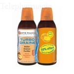 TURBODRAINE 500ML THE PECHE PROMO DUO 2