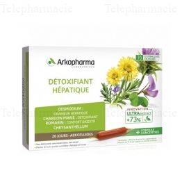 ARKOFLUIDES DETOX HEPATIQUE B/20