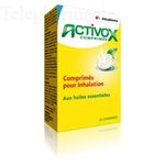 Activox pour inhalation boîte de 20 comprimés