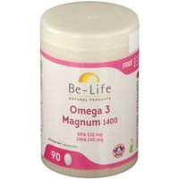 BE-LIFE OMEGA3 M 1400 CAPS B90