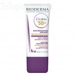 BIODERMA Cicabio SPF50+ Soin réparateur apaisant Tube 30ml