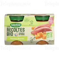 BLEDINA RECOL BIO PATATES DOUCES 2X130g