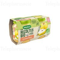 BLEDINA RECOL BIO POMMES POIRES 2X130g