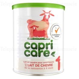 Capricare 1 lait de chevre en poudre 0 a 6 mois 800g