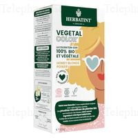 HERBATINT - Vegetal Color Bio 100 g - Coloration : Honey Blonde Power