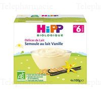 HIPP DELICE LAIT SEMOULE VAN