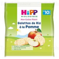 HIPP GALETTE RIZ POMME 10M 30GR