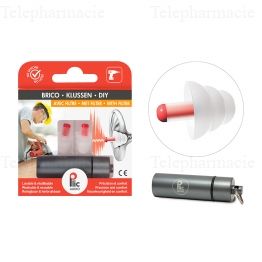 Bouchons d'oreilles brico avec filtre 1 paire