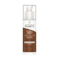 LDB ALGAMARIS - Alga Maris Crème Solaire Teintée Visage SPF30 Bio 50 ml - Teinte : Ambrée
