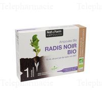 NATFORM AMPOULES BIO RADIS NOIR 20X10ML