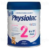 PHYSIOLAC 2EME AGE 800G