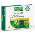 PHYTOSUN Arôms Pastilles miel sans sucres boîte de 24 pastilles