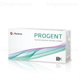 Progent solution desinfectante lentilles 5 doses a + 5 doses b