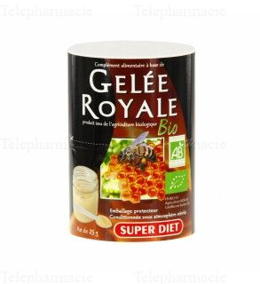 SUPER DIET Gelée royale bio pot 25g