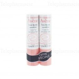 AVENE - Stick hydratant lèvres x2