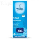 WELEDA DEODORANT SAUGE 100ML PROMO DUO