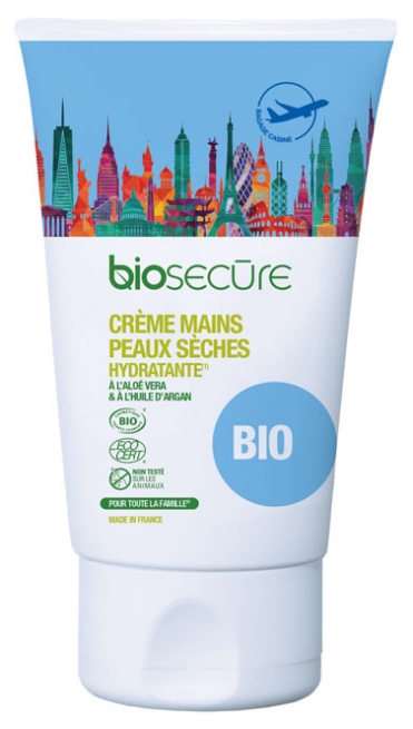 BIOSECURE - Crème mains peaux sèches hydratante 50ml