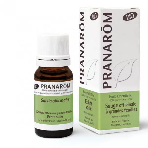 PRANAROM Huile essentielle sauge officinale bio 10ml