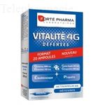 Vitalité 4g defenses ampoule buvable 10ml 20