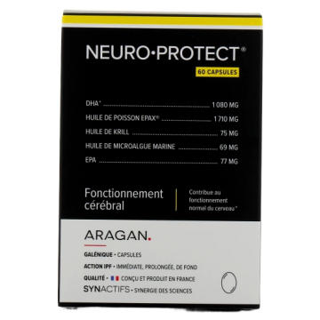 ARAGAN - Neuro.Protect - Fonctionnement cérébral 60 capsules