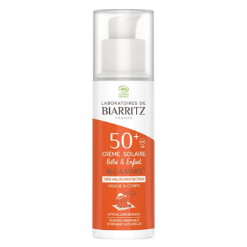 LDB ALGAMARIS - Creme solaire bio Bebe & Enfant SPF50+ 100 ml