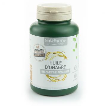 NAT&FORM - HUILE D'ONAGRE buen être féminin 200 capsules