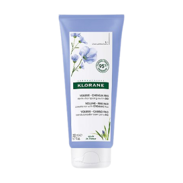 KLORANE - Baume volume lin apres-shampoing bio 200ml