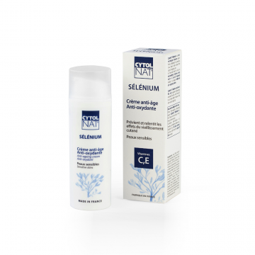 CYTOLNAT - Sélénium - Crème anti-âge anti-oxydante 50ml