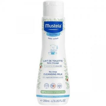 MUSTELA - LAIT TOILETTE sans rincage 200ml