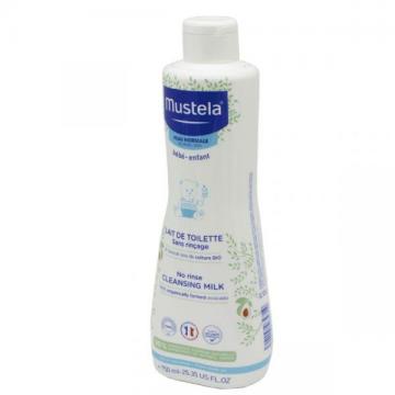 MUSTELA - LAIT TOILETTE sans rincage 750ml