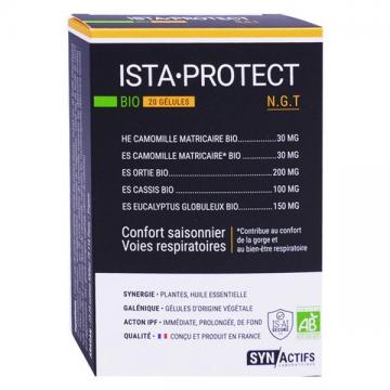 SYNACTIFS - ISTA.PROTECT BIO - Confort saisonnier Voies respiratoires 20 gélules