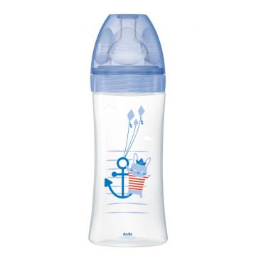 DODIE BIB 3 SENS A/COL 330ML 6M MER