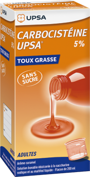 UPSA - Carbocistéine 5% Adultes 200ml