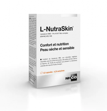 NHCO - L-NutraSkin - Confort et nutrition Peau sèche et sensible 42 capsules