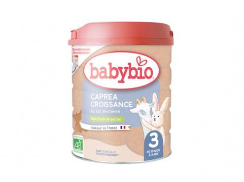 BABYBIO - CAPREA CROISSANCE 3 au lait de chèvre 10m 800g