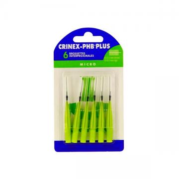 CRINEX - PHB plus brossettes micro 6 unités