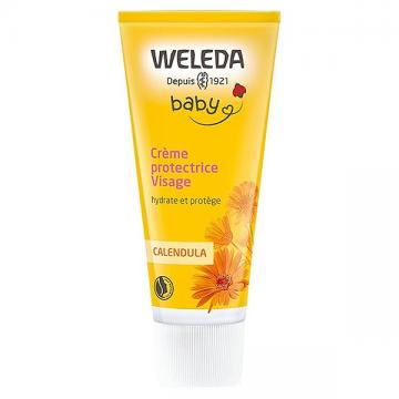 WELEDA - BEBE - Creme protectrice visage bio au calendula 50ml