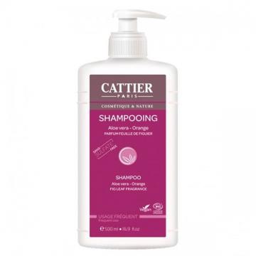 CATTIER - Shampoing aloé vera orange bio 500ml