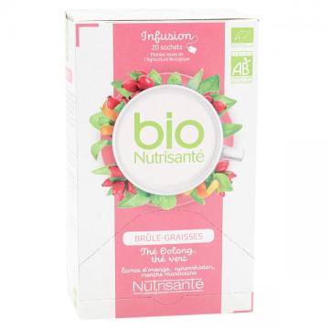 NUTRISANTE- Infusion Bio Brule Graisses 20 sachets