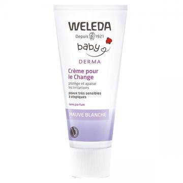 WELEDA - Baby Mauve Blanche - Creme pour le change bio 50ml