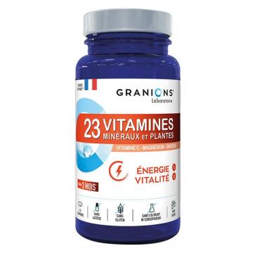 GRANIONS - MULTIVITAMINES ENERGIE VITALITE 90 comprimes