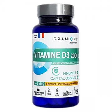 GRANIONS - VITAMINE D3 2000UI 30 comprimes