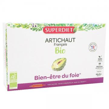 SUPER DIET - Artichaut bio 20 ampoules