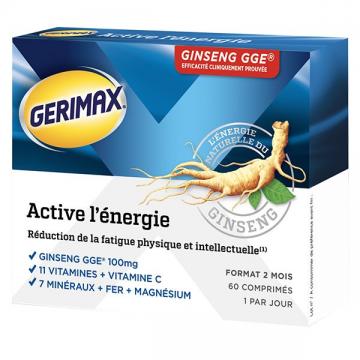 GERIMAX - Active l'énergie 60 comprimés