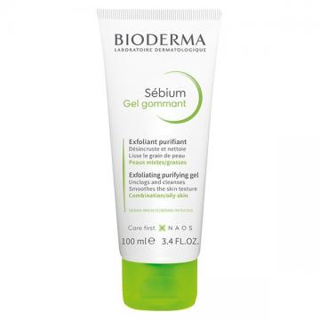 BIODERMA SEBIUM - Gel gommant exfoliant purifiant 100ml