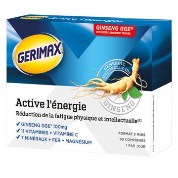 GERIMAX -  Active l’énergie 90 comprimés