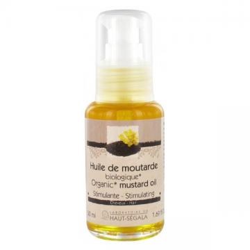 HAUT SEGALA - Huile de moutarde bio stimulante cheveux 50ml