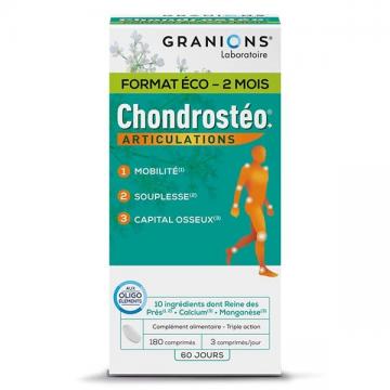 CHONDROSTEO - Articulations formule triple action 180 comprimes