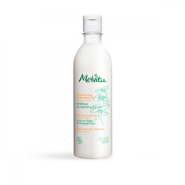 MELVITA - SHAMPOOING ANTI-PELLICULAIRE melisse & menthe poivree 200ml